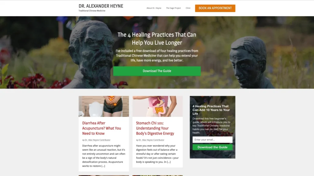 dralexheyne homepage