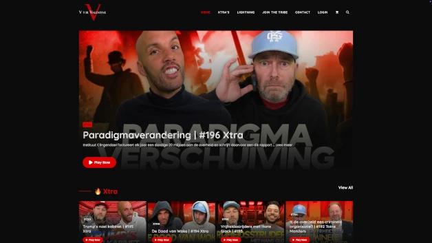 v for valentine homepage